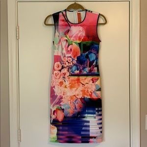 Clover Canyon below the knee colorful dress